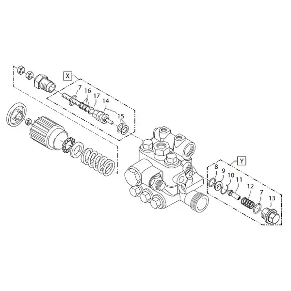 Produktfoto 1 von Kränzle Hochdruckreiniger Zubehör Reparatursatz, für UL Kränzle 1152