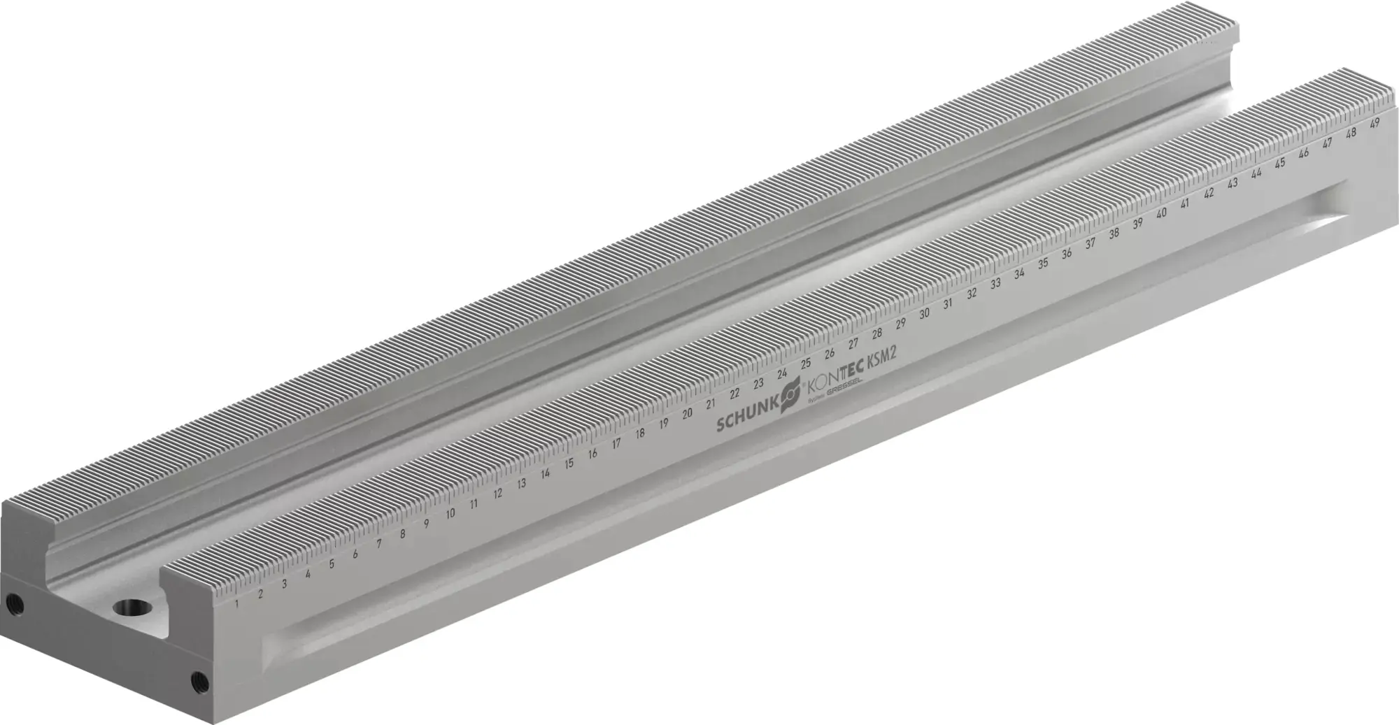 Produktfoto 1 von SCHUNK KSM2 90-500, Spannschiene mit Backenschnellwechsel
