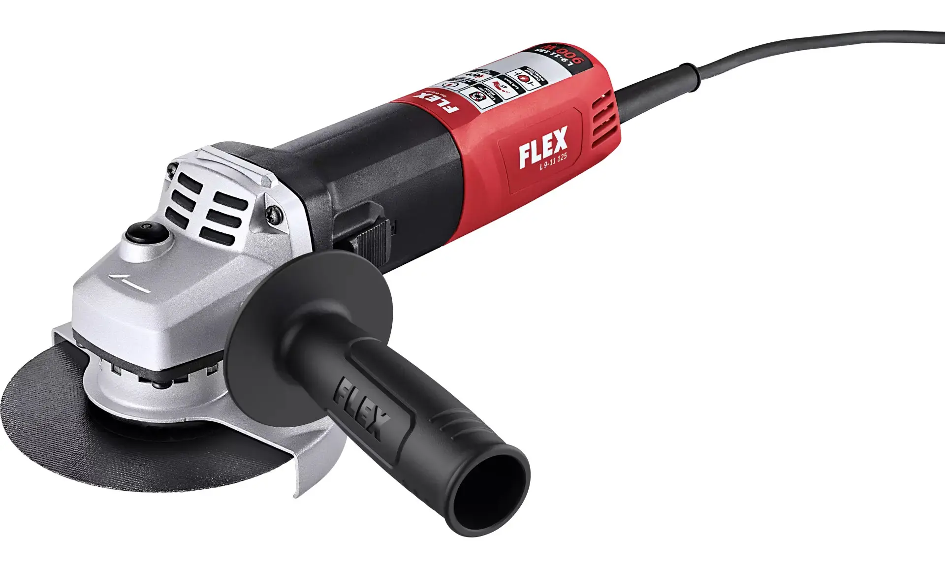 Produktfoto 1 von FLEX Tools 492531, Winkelschleifer L 9-11 125, 125 mm, 900 Watt im Karton