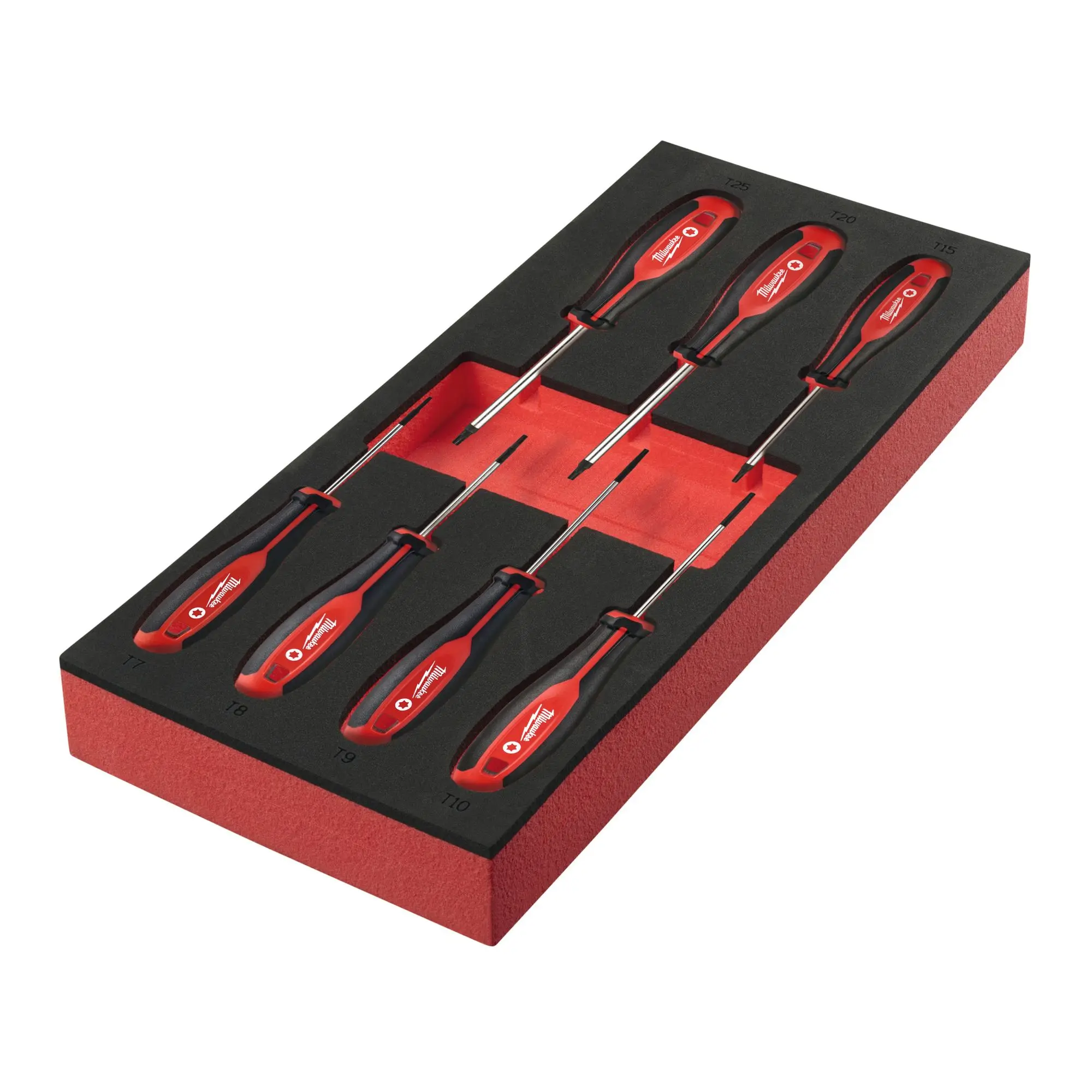 Produktfoto 1 von Milwaukee Tri-Lobe Schraubendreher Einlage 7-teilige Torx Einlage