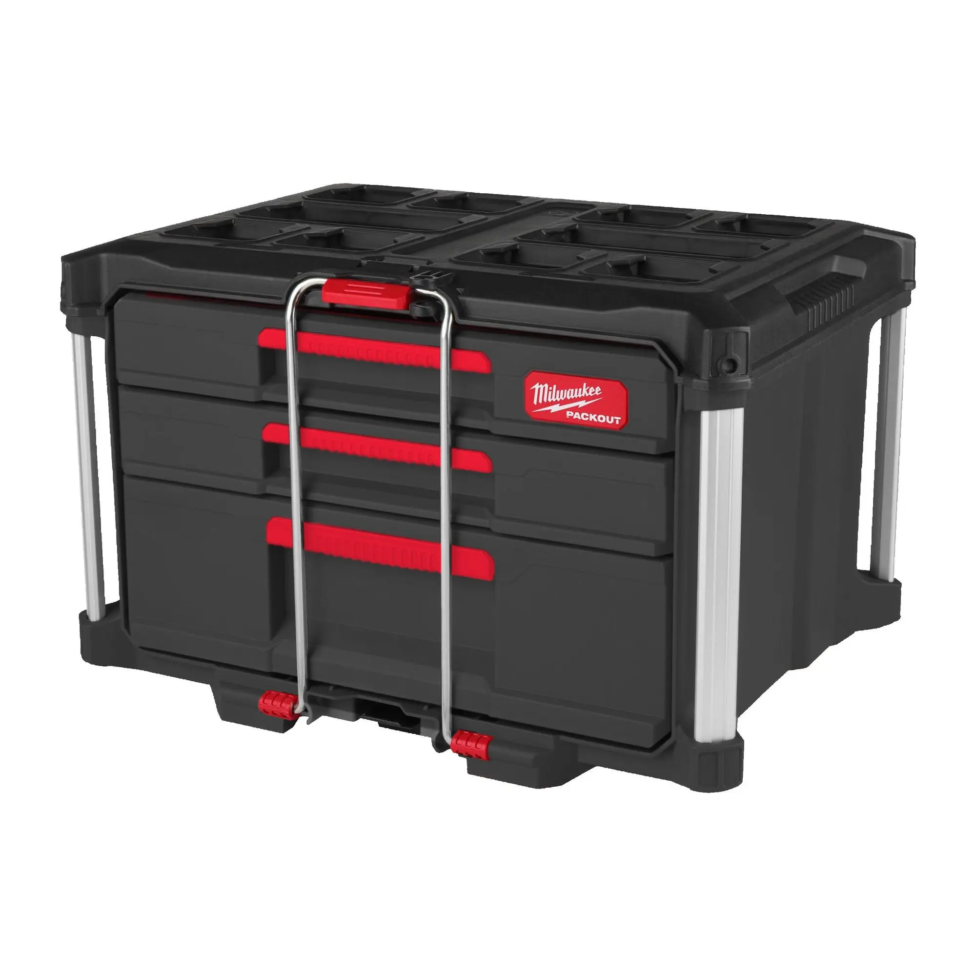 Produktfoto 1 von Milwaukee PACKOUT Koffer mit 2+1 Schubladen, SKU: 4932493190