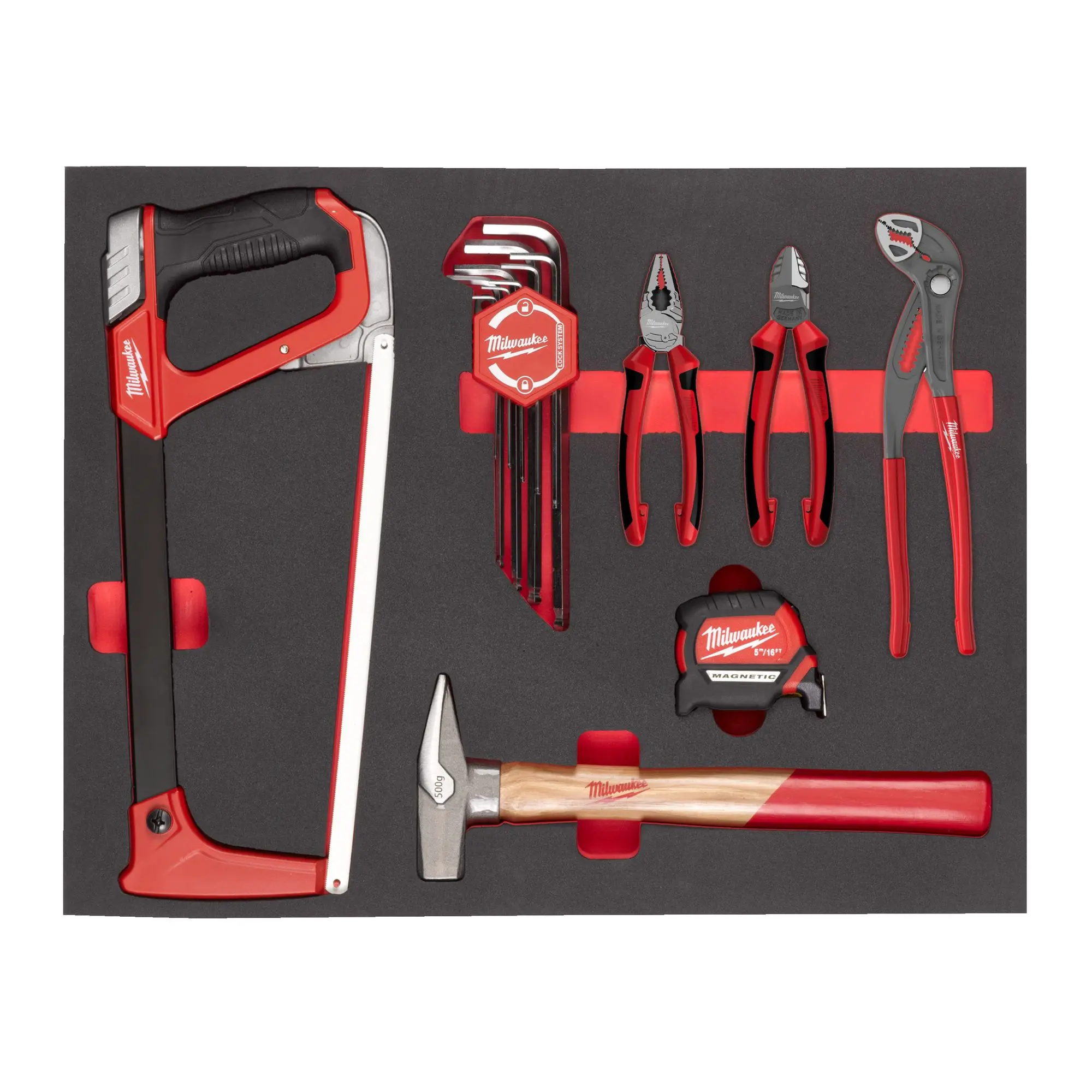 Produktfoto 1 von Milwaukee Werkzeug Einlage 15-teilige Einlage für Werkstattwagen 78 cm