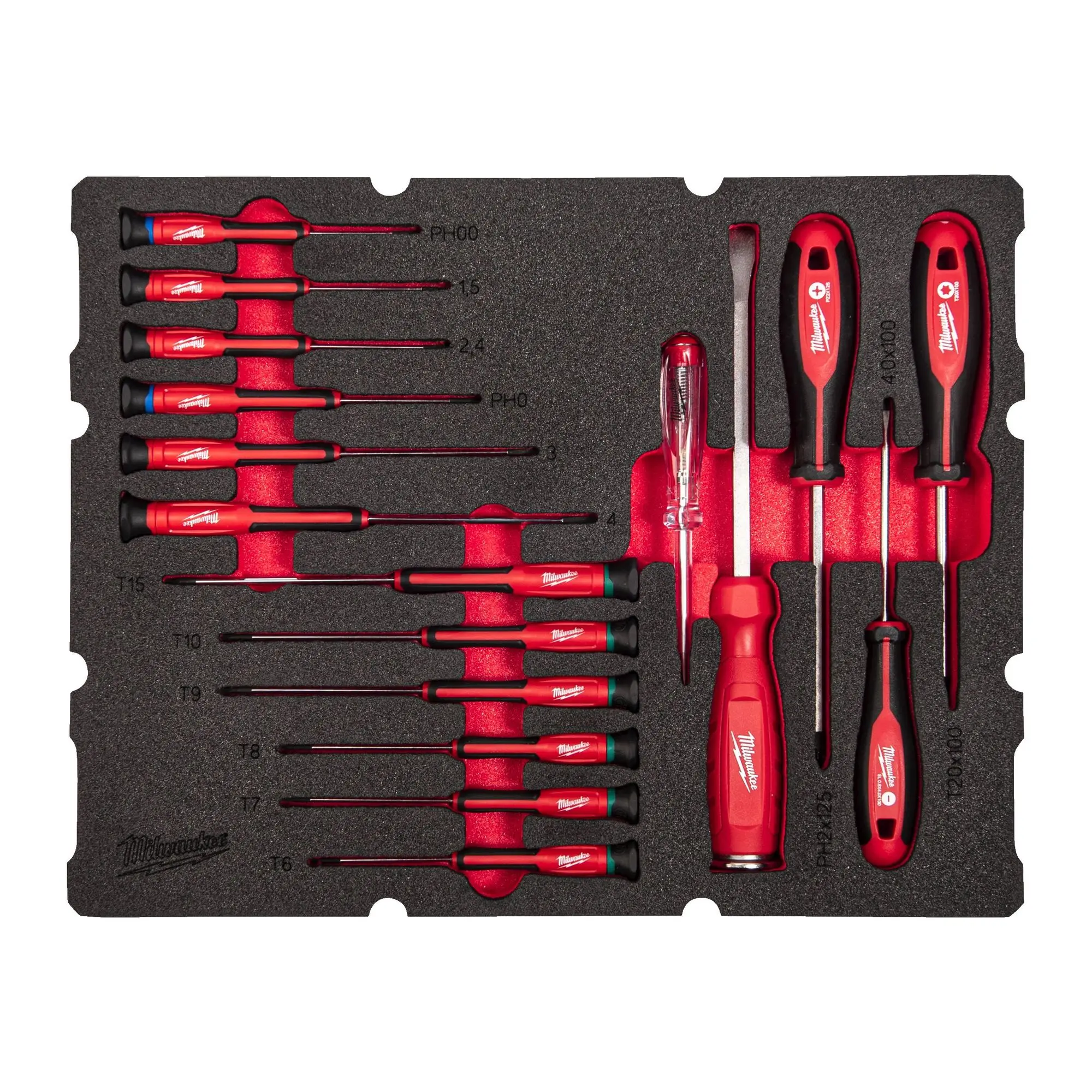 Produktfoto 1 von Milwaukee 17-teilige Einlage für PACKOUT Koffer mit Schubladen, SKU: 4932493644