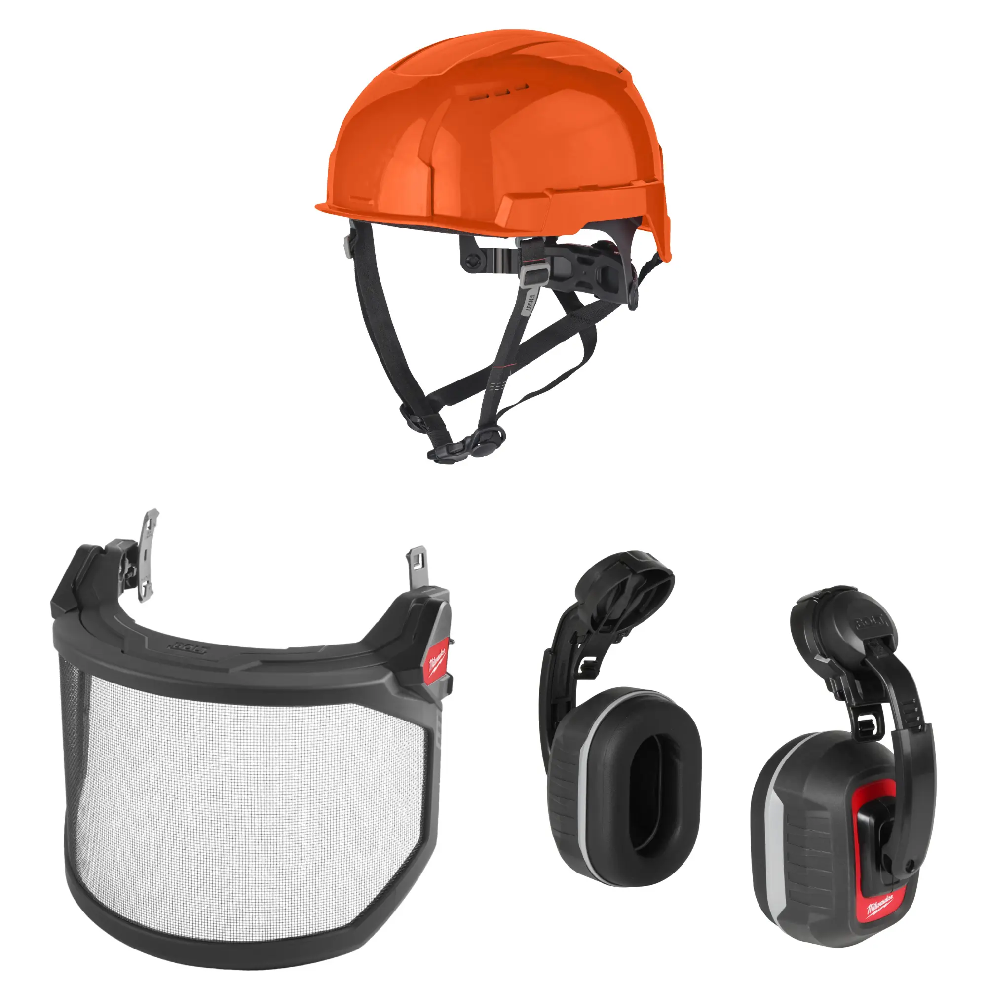 Produktfoto 1 von Milwaukee BOLT OPE Forsthelm Starter-Set, 3-teilig, SKU: 4932493626
