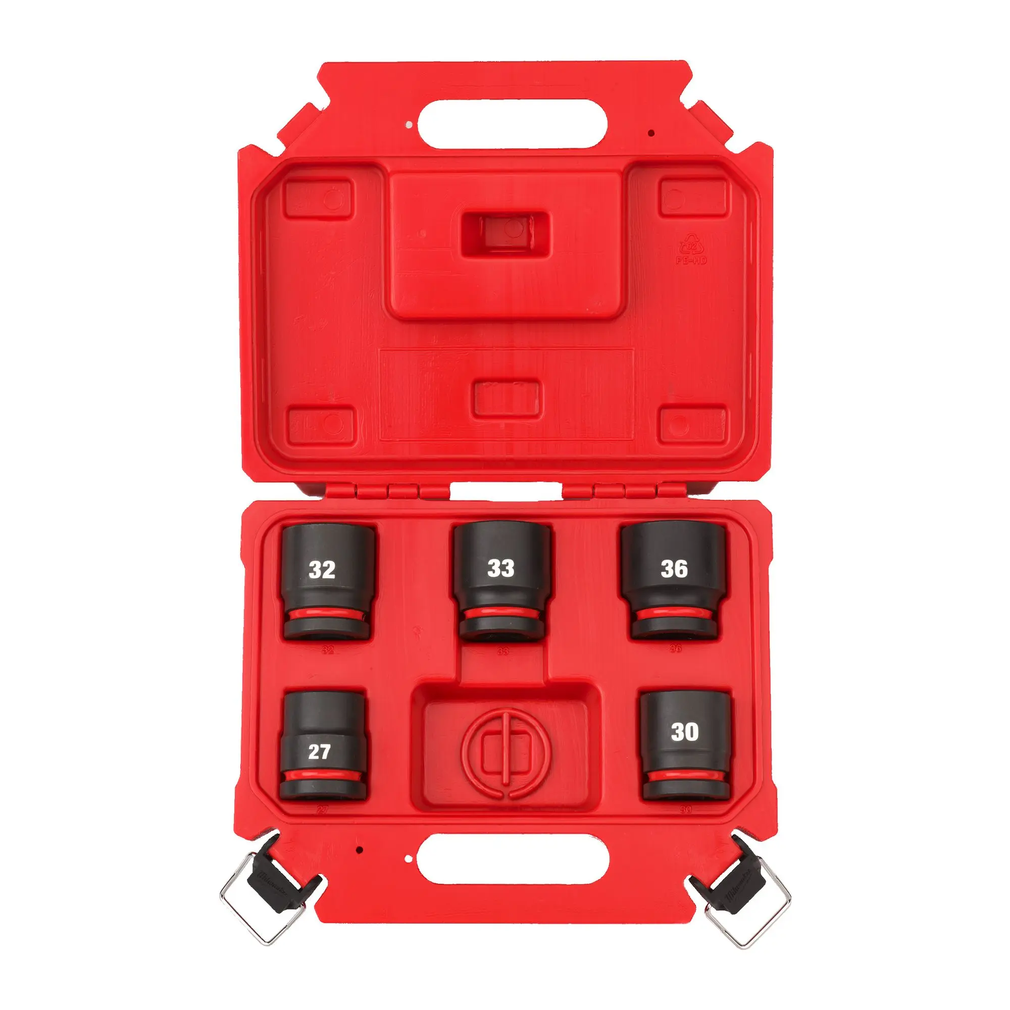 Produktfoto 1 von Milwaukee SHOCKWAVE Schlagnuss-Set 1" kurz 5-tlg., 27 - 36 mm, SKU: 4932498751