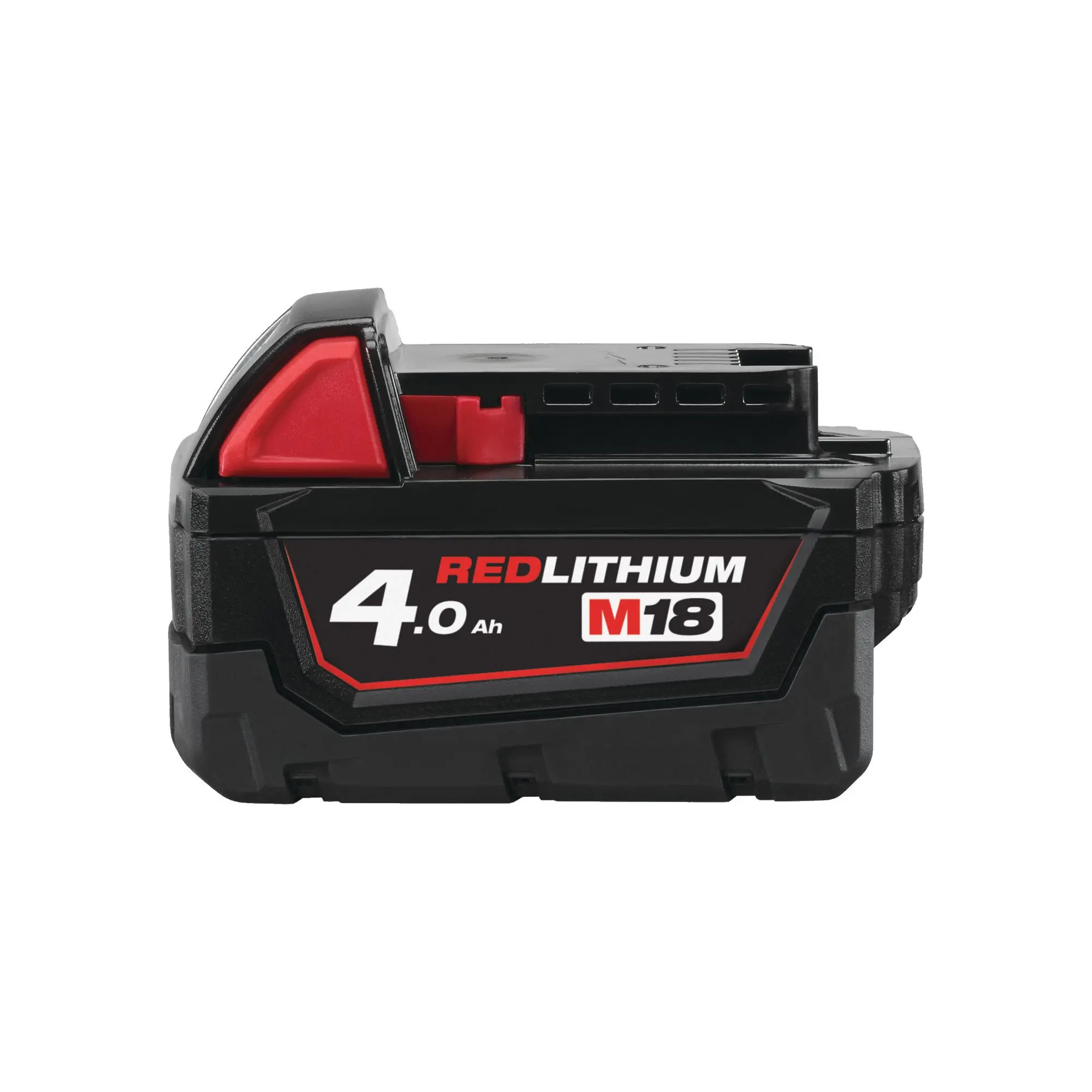 Produktfoto 1 von Milwaukee Akku 18V 4,0 Ah Li-Ion  M18 B4 Red Li-Ion Systemzubehör