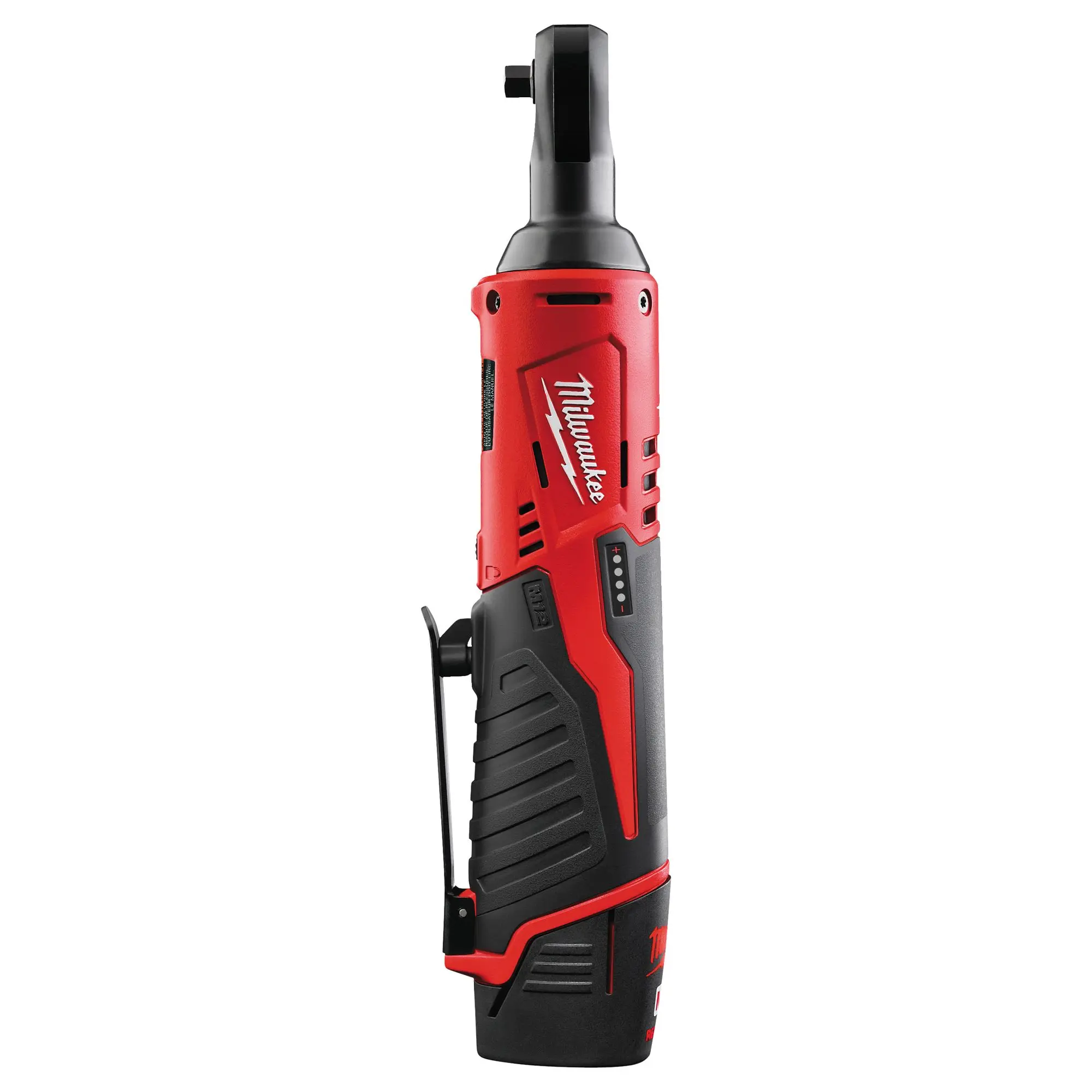 Produktfoto 1 von Milwaukee Akku-Ratsche M12 IR-201B 3/8" 1x 2,0 Ah Akku + Lader in Werkzeugtasche