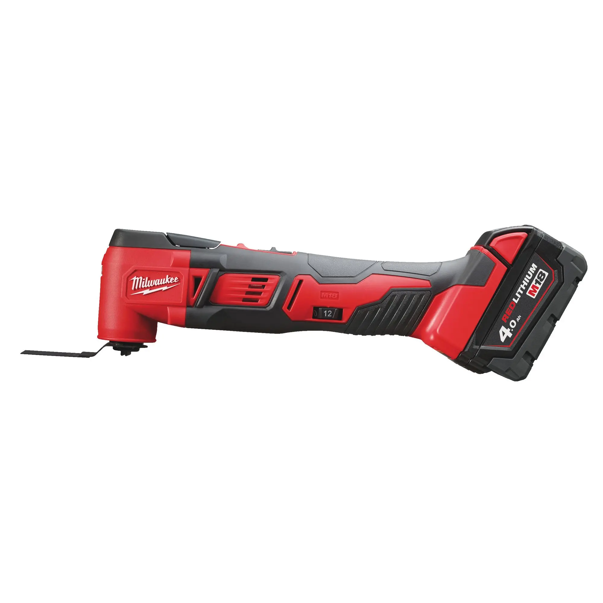 Produktfoto 1 von Milwaukee Akku-Multitool M18BMT-421C | 1x2,0Ah + 1x 4,0Ah Akku + Lader im Koffer