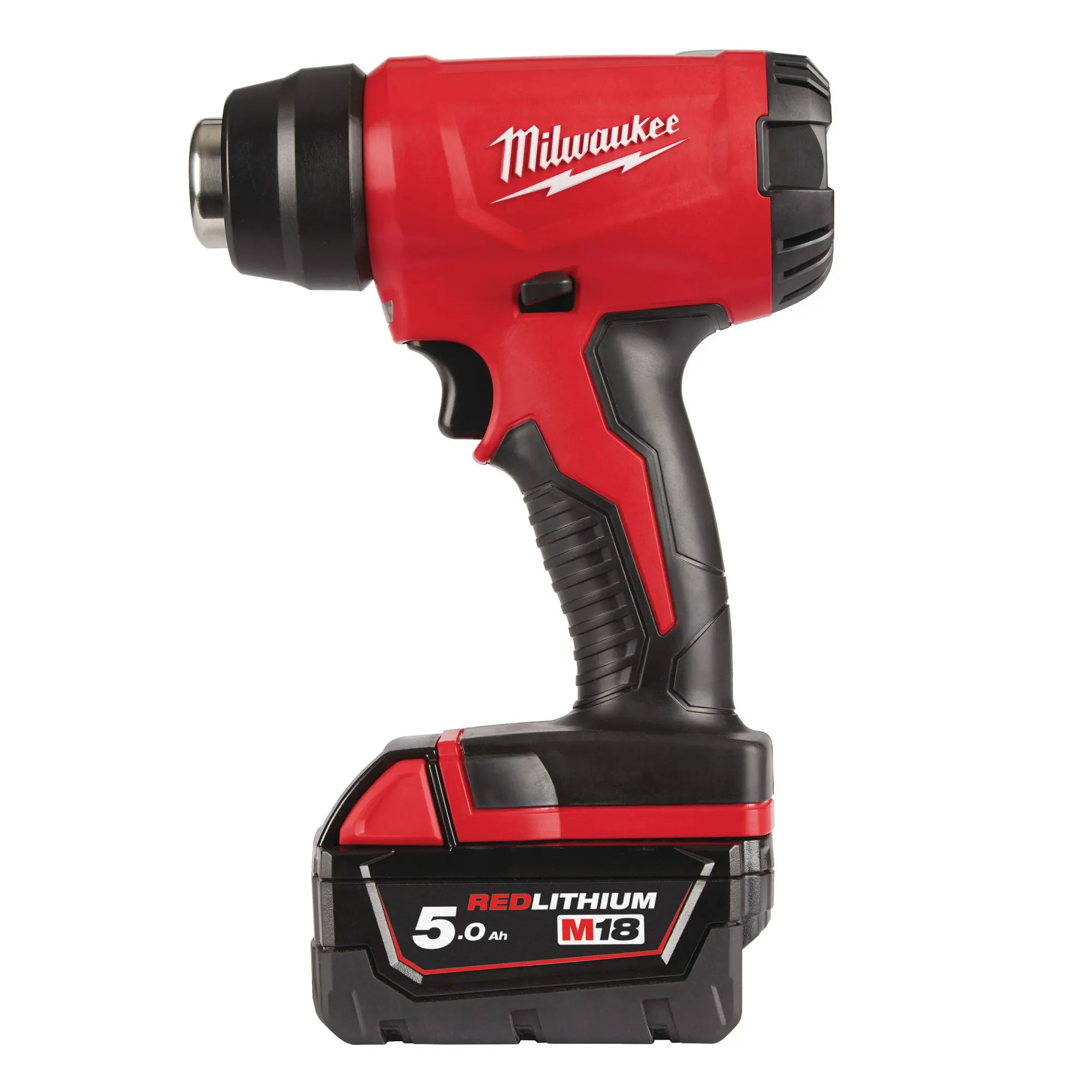Produktfoto 1 von Milwaukee M18BHG-502C BTY.HEATGUN IN2, 2x 5,0 Ah Akkus, Lader, SKU: 4933459772