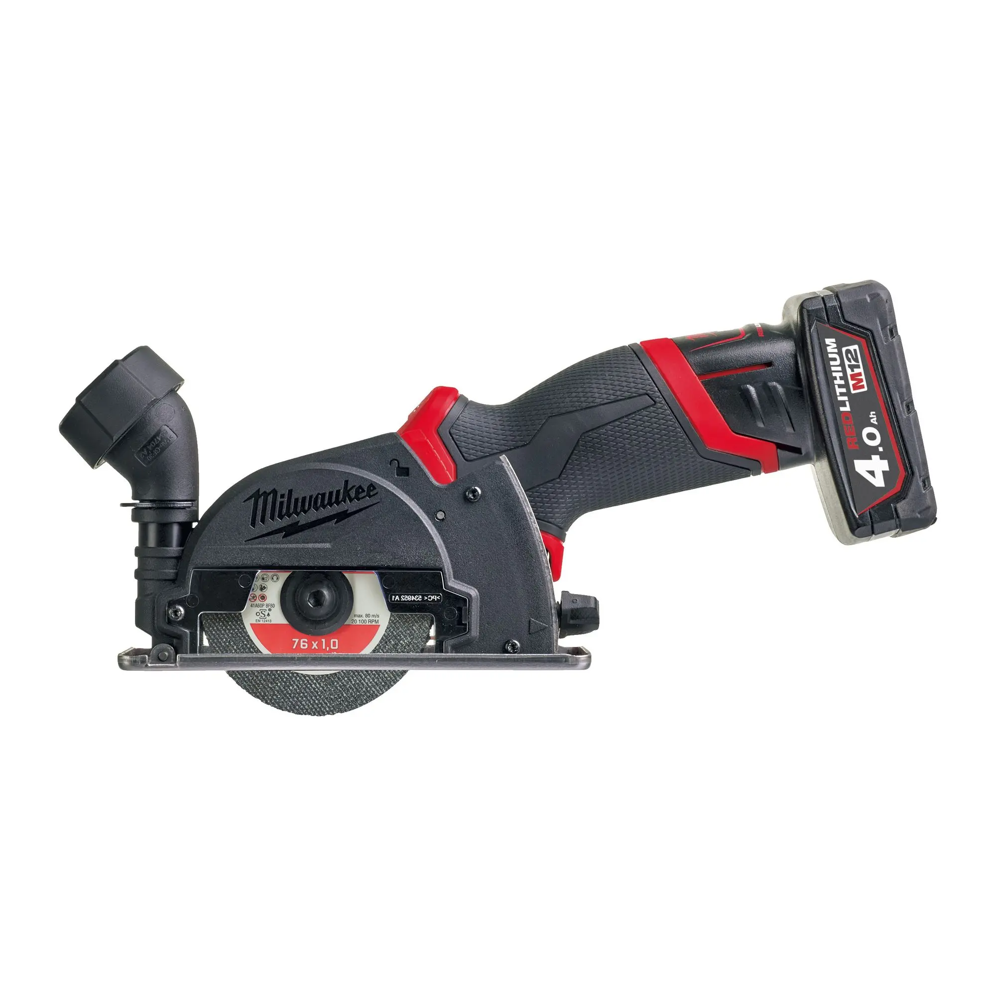 Produktfoto 1 von Milwaukee Akku-Multimaterialschneider M12 FCOT-422X, 2x Akkus + Lader in HD-Box