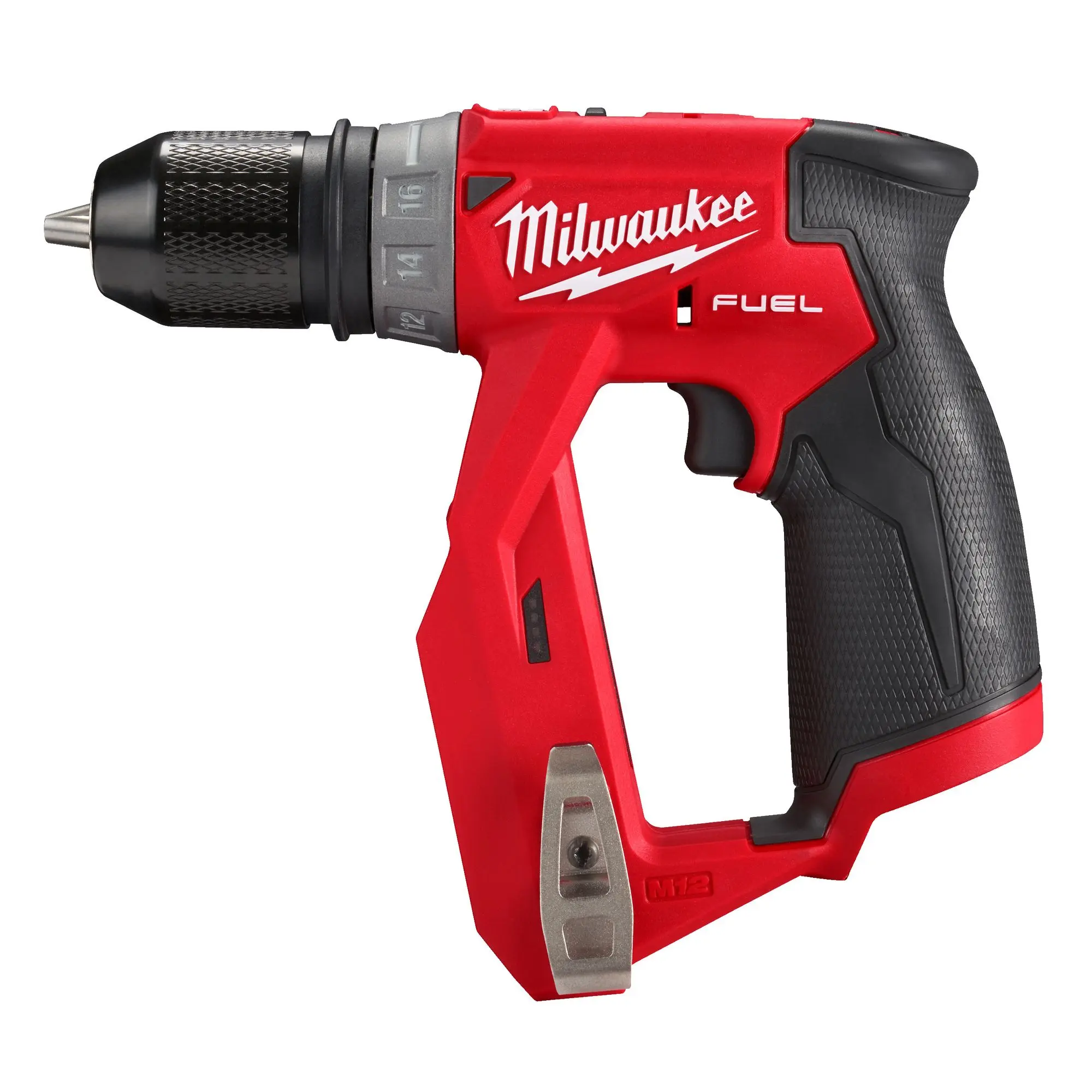 Produktfoto 1 von Milwaukee FUEL Akku-Kompakt-Bohrschrauber mit Schnellwechselbohrfutter M12FDDX-0