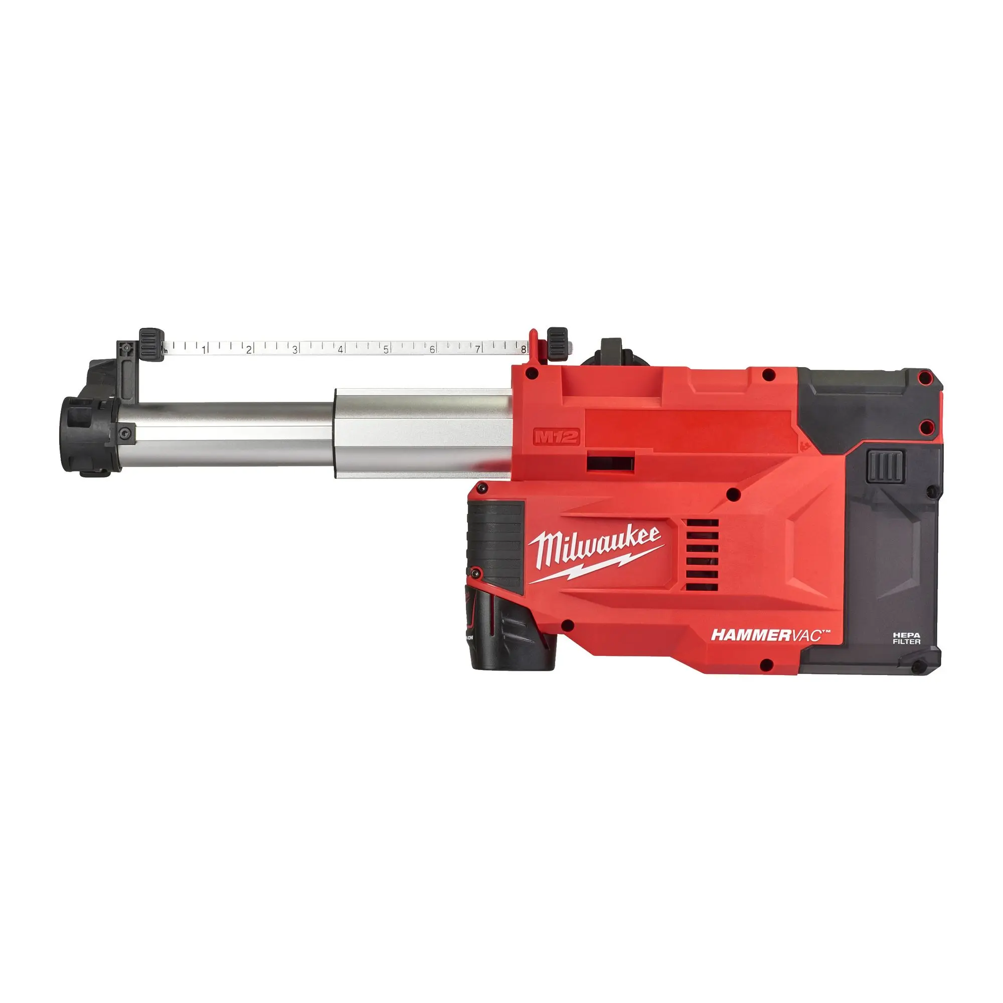 Milwaukee Akku-Absaugsystem M12 UDEL-201B 1x 2,0 Ah Akku + Lader in Tasche
