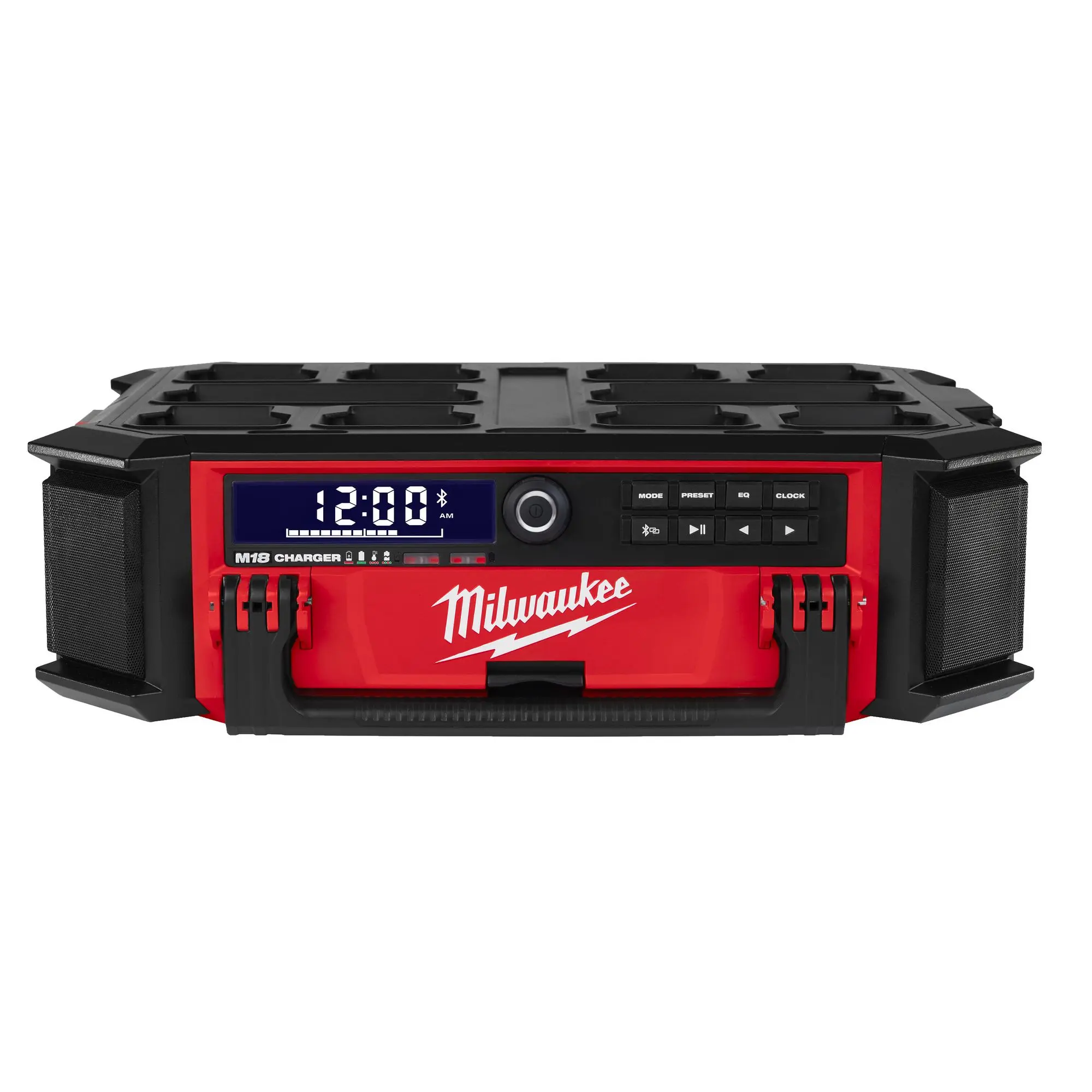Produktfoto 1 von Milwaukee PackOut Netz-/Akku-Radio mit Ladefunktion M18 PRCDAB+-0