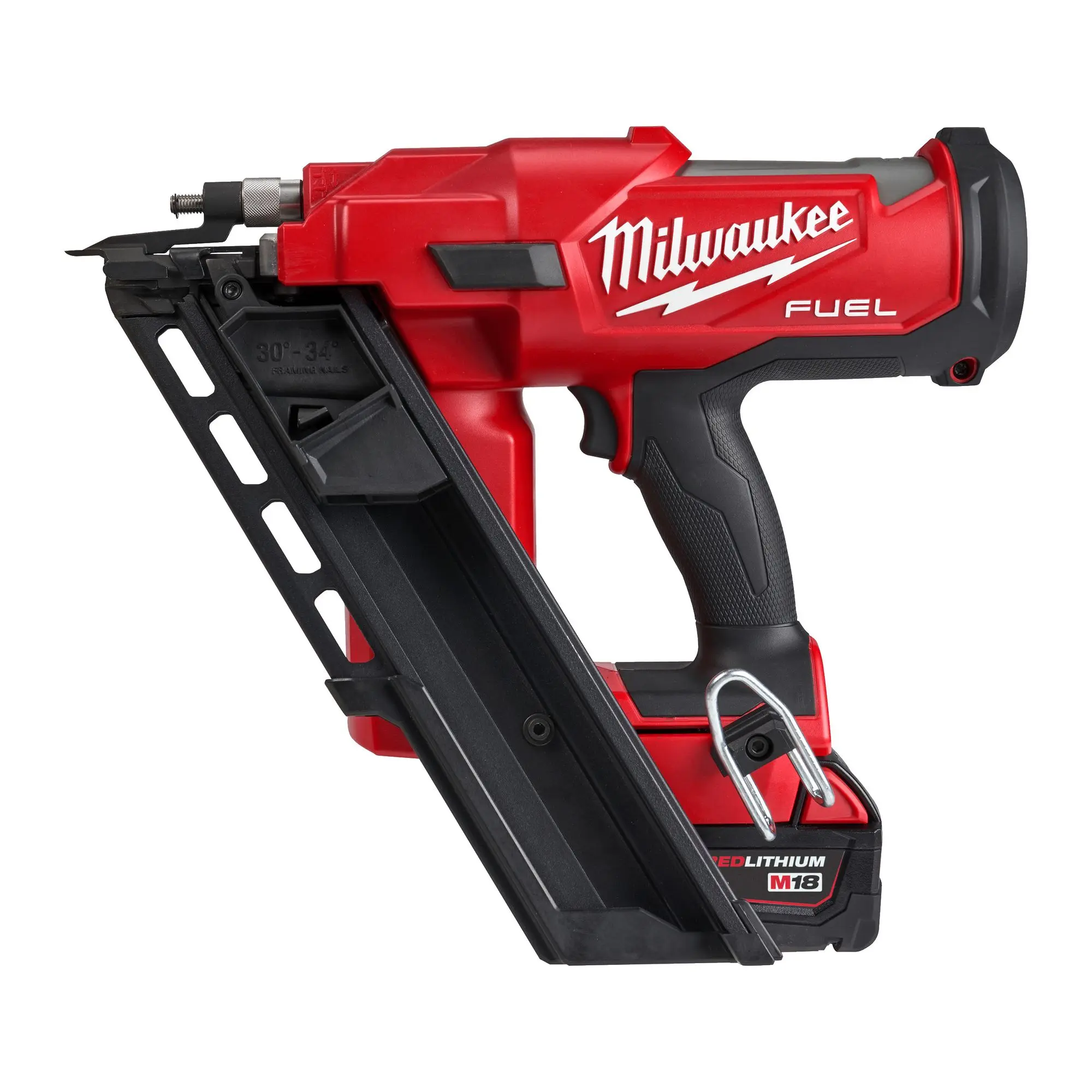 Produktfoto 1 von Milwaukee Akku-Einzelschuss-Nagler FUEL M18 FFNS-502C 2x 5,0 Ah Akku + Lader