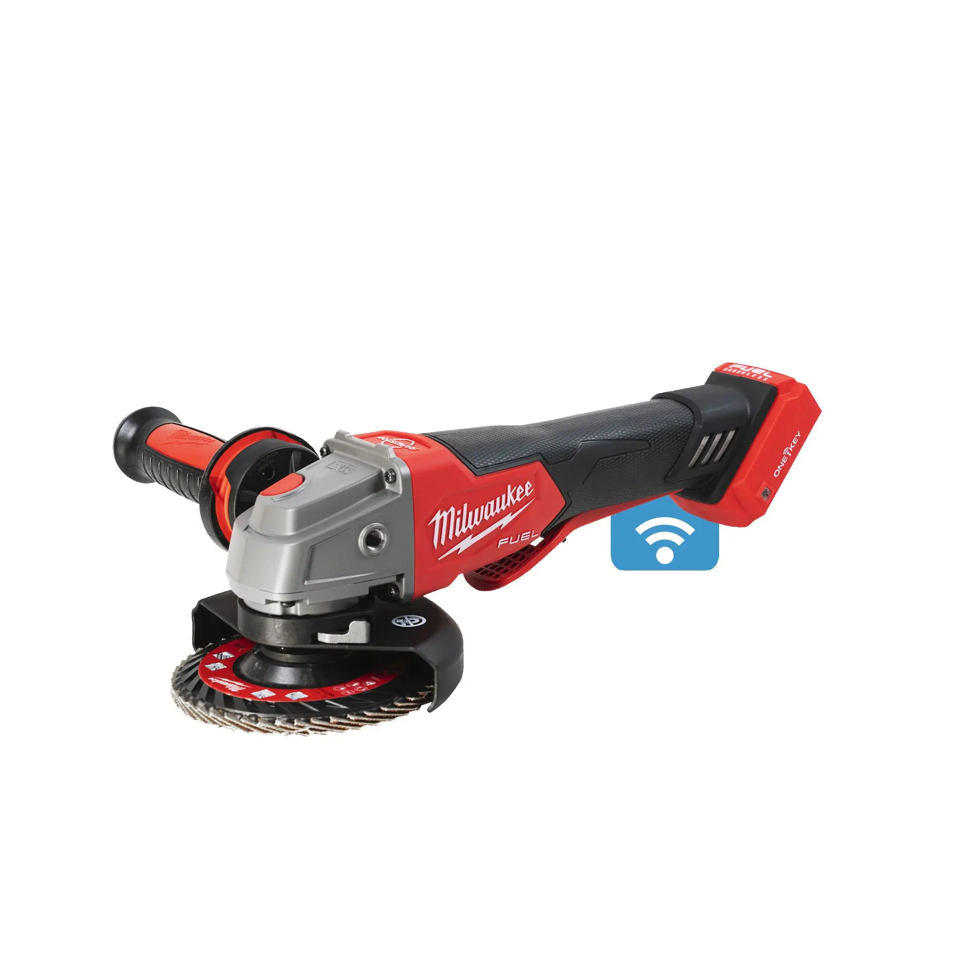 Produktfoto 1 von Milwaukee Akku-Winkelschleifer FUEL ONE-KEY M18 ONEFSAG125XPDB-0X