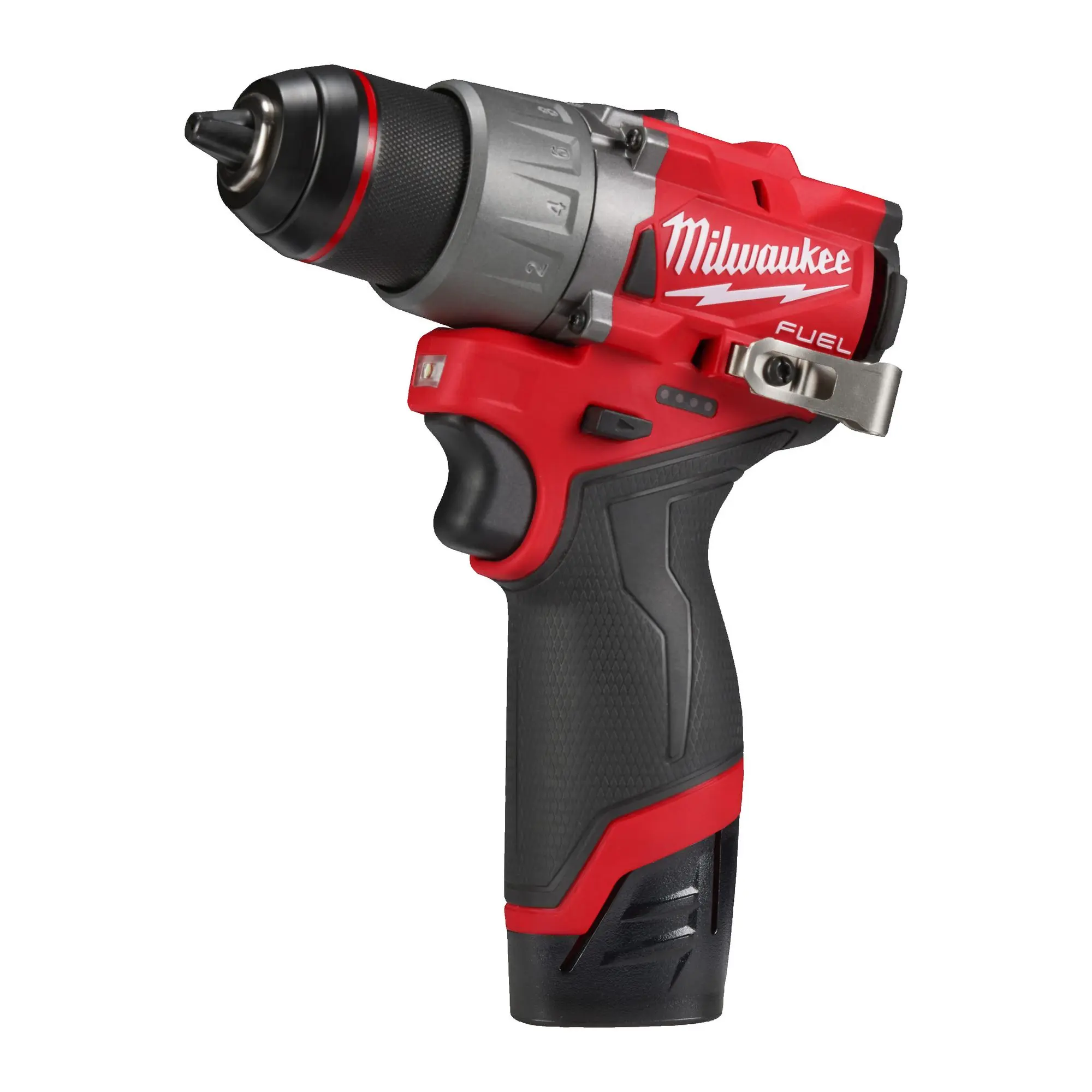 Produktfoto 1 von Milwaukee FUEL Akku-Kompakt-Bohrschrauber M12FDD2-202X, 2x 2,0 Ah + Ladegerät
