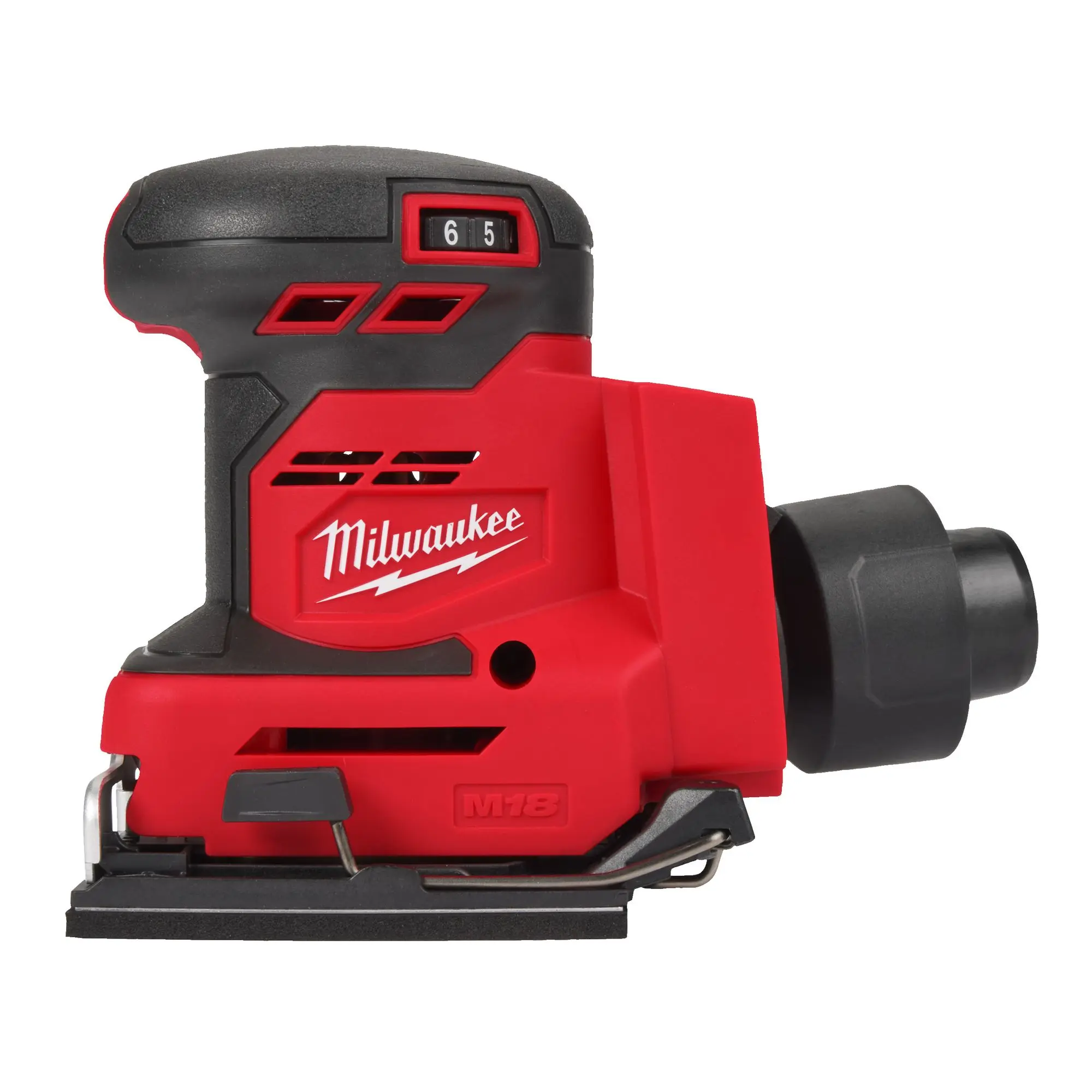 Produktfoto 1 von Milwaukee Akku-Schwingschleifer M18BQSS-0 ohne Akku und Ladegerät im Karton
