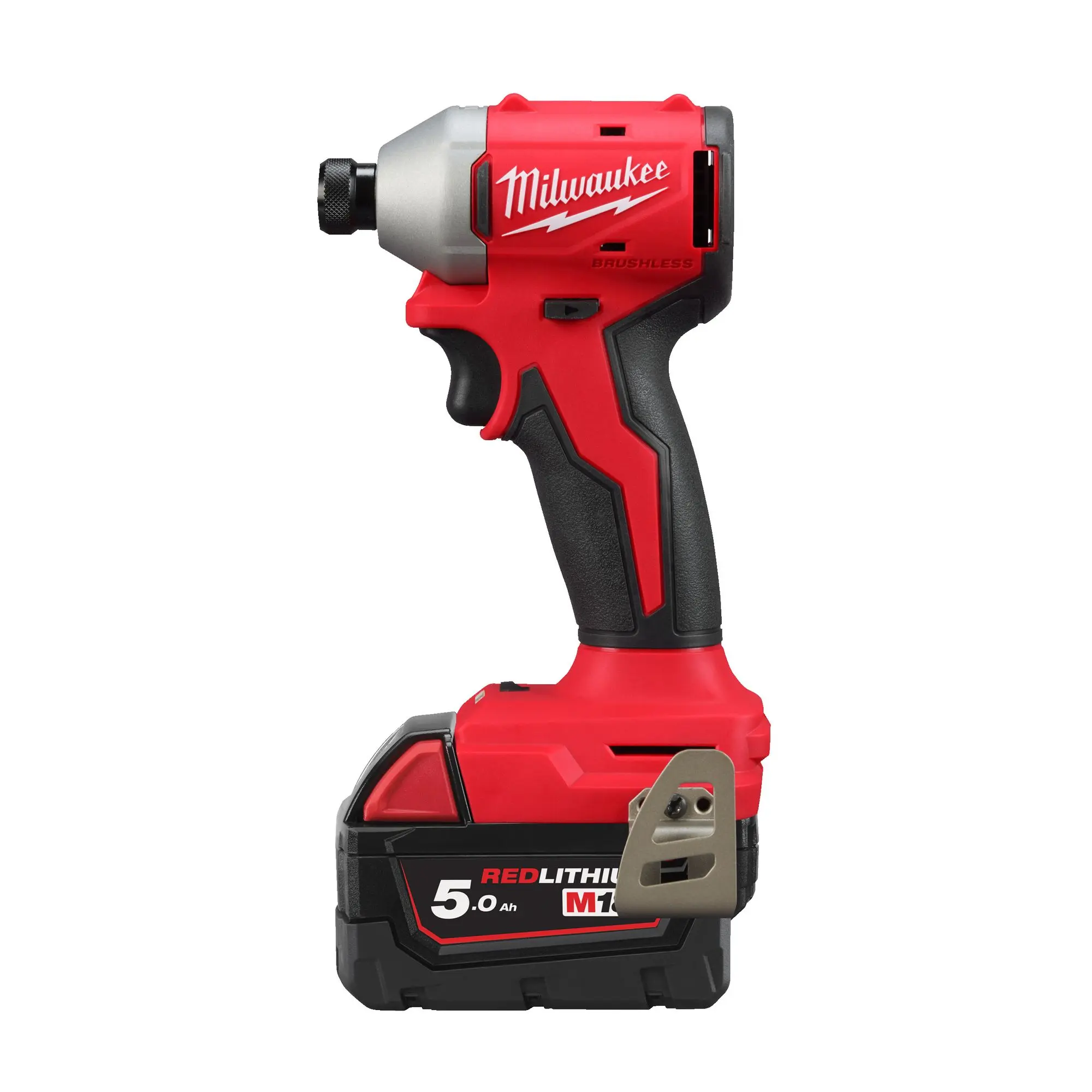 Produktfoto 1 von Milwaukee M18 Akku-Schlagschrauber 1/4" M18 BLIDR-502X, 2x 5,0 Ah und Ladegerät
