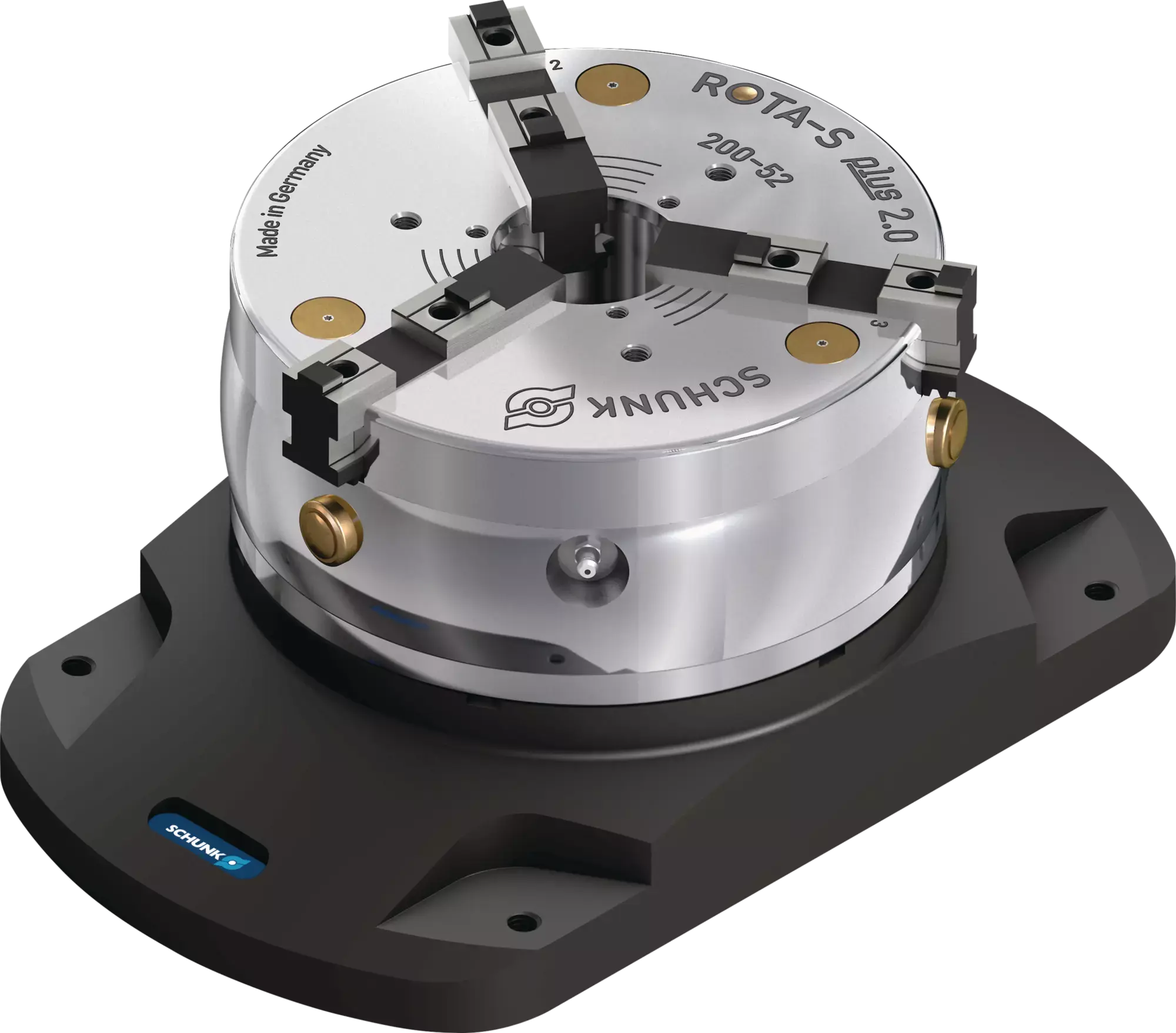 Produktfoto 1 von SCHUNK PAL ROTA-S plus 2.0 200-2, Spannpaletten mit Spannmittel