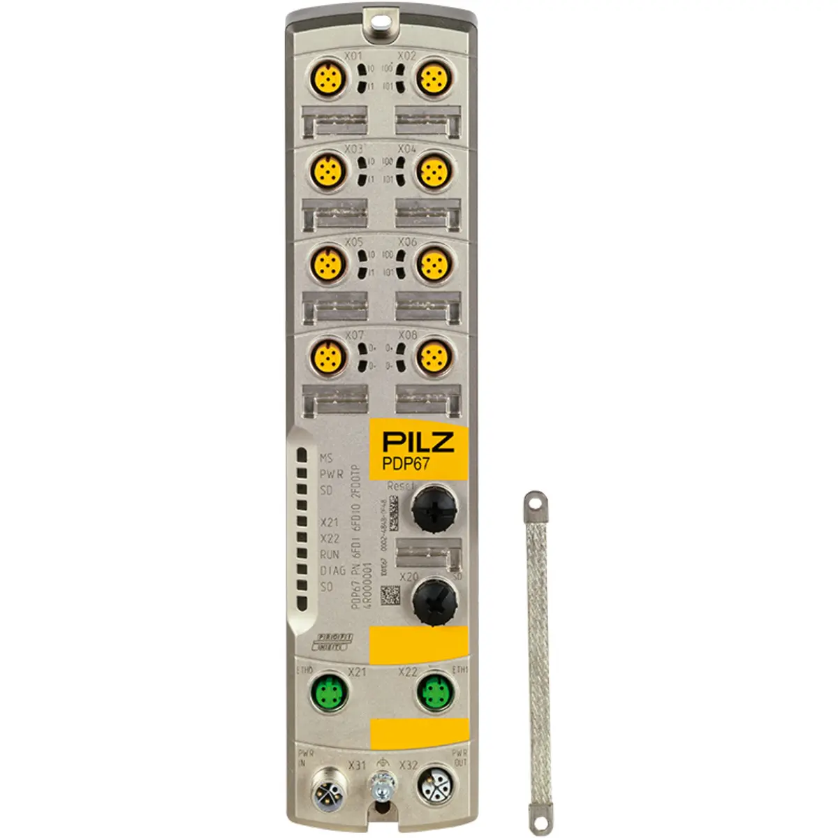 Produktfoto 1 von PILZ PDP67 PN 6FDI 6FDIO 2FDOTP Steuerungen P/N: 4R000001