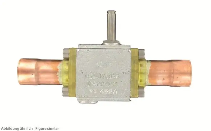 Produktfoto 1 von Danfoss 042H2027, Elektr. Expansionsventil AKV 20-4 Löt 54 x 54 mm Durchgang