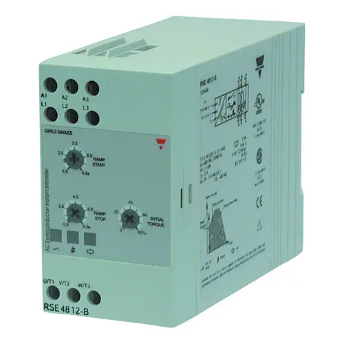 Produktfoto 1 von Carlo Gavazzi RSE4012-B, DIN MTR SOFT START 400V 12A