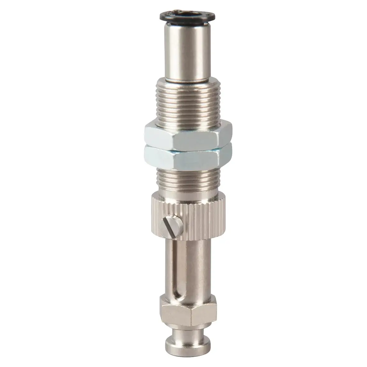 FIPA 50.129, Federstößel verdrehsicher, Hub = 15 mm
