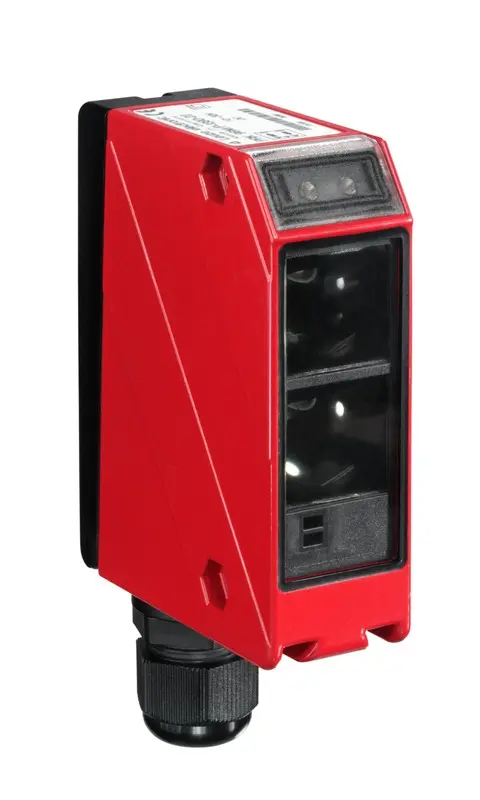 Produktfoto 1 von Leuze Electronic PRK 96M/R-1850-25, Reflex-Lichtschranke polarisiert