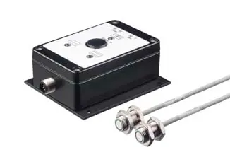 Produktfoto 1 von Leuze Electronic VDB 12B/6P, Doppelbogenkontrolle Verstärker