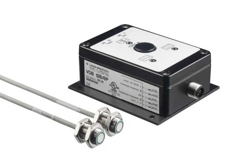 Produktfoto 1 von Leuze Electronic VDB 112B/6P, Doppelbogenkontrolle Verstärker