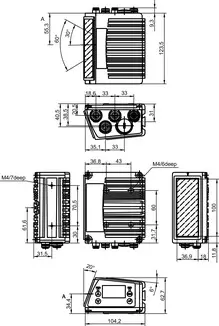 Produktfoto 1 von Leuze Electronic BCL 558i SN 102, Stationärer Barcodeleser
