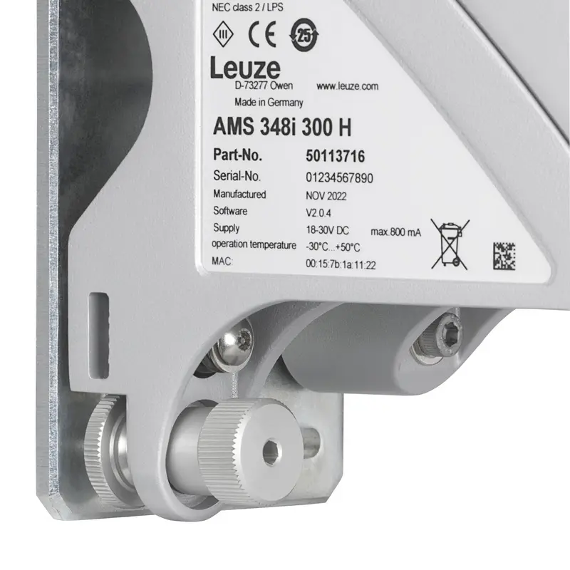Produktfoto 1 von Leuze Electronic AMS 358i 300, Optischer Abstandssensor