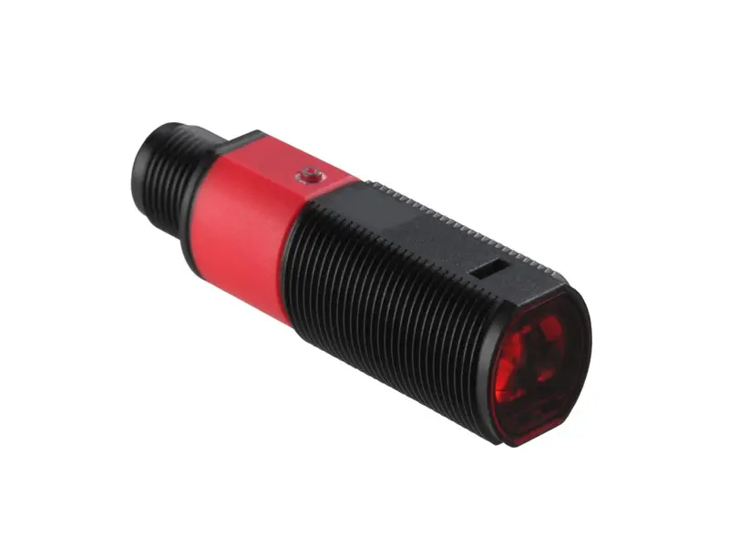 Produktfoto 1 von Leuze Electronic PRK318B/PX-M12, Reflex-Lichtschranke polarisiert