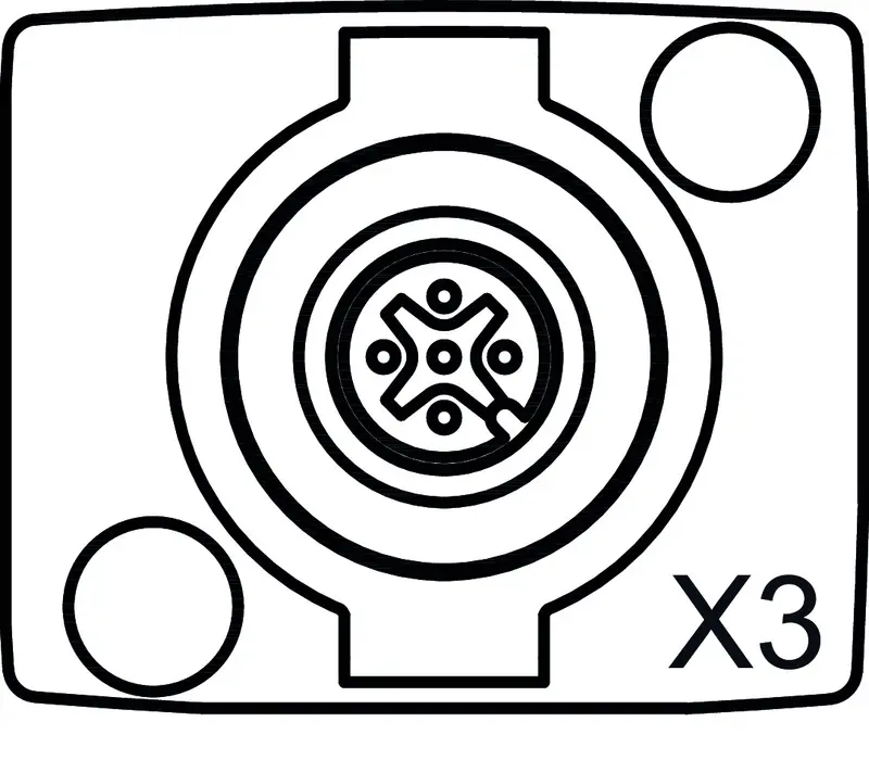 Produktfoto 1 von Leuze Electronic CML720i-T10-1280.R-M12, Lichtvorhang Sender