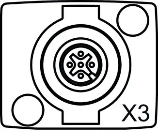 Produktfoto 1 von Leuze Electronic CML720i-T10-2720.A-M12, Lichtvorhang Sender