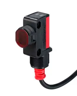 Produktfoto 1 von Leuze Electronic PRK28/4P-200-M12, Reflex-Lichtschranke polarisiert