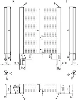 Produktfoto 1 von Leuze Electronic CML720i-T10-2240.A-M12, Lichtvorhang Sender