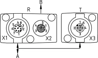 Produktfoto 1 von Leuze Electronic CML720i-R40-2850.R/D3-M12, Lichtvorhang Empfänger