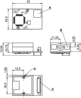 Produktfoto 1 von Leuze Electronic CR50-Starterkit, Set Adapter