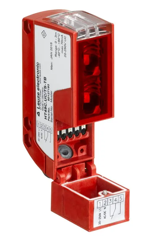Produktfoto 1 von Leuze Electronic LE49CI.UC1/M4-TB, Einweg-Lichtschranke Empfänger