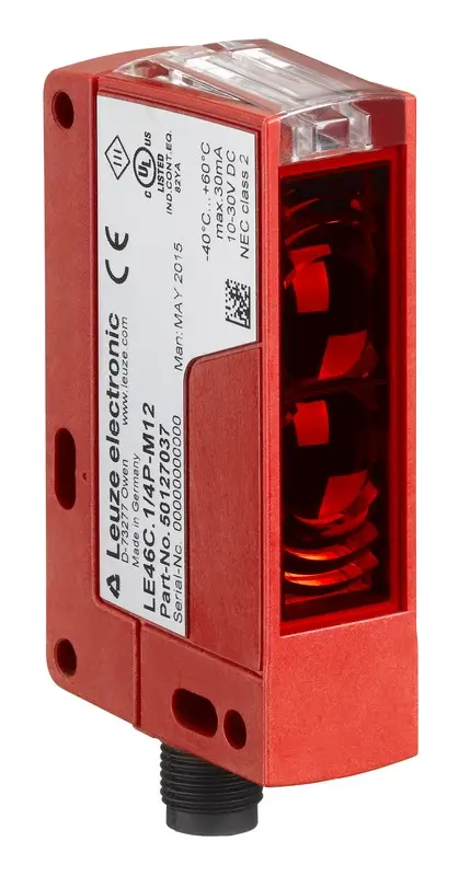 Produktfoto 1 von Leuze Electronic LE46C/2N-M12, Einweg-Lichtschranke Empfänger