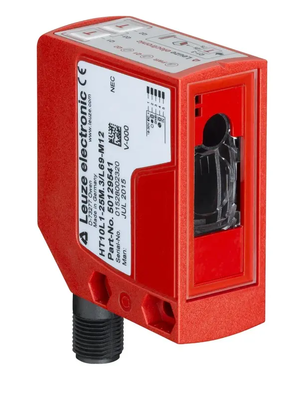 Produktfoto 1 von Leuze Electronic HT10L1-25M.3/L69-M12, Taster Hintergrundausblendung