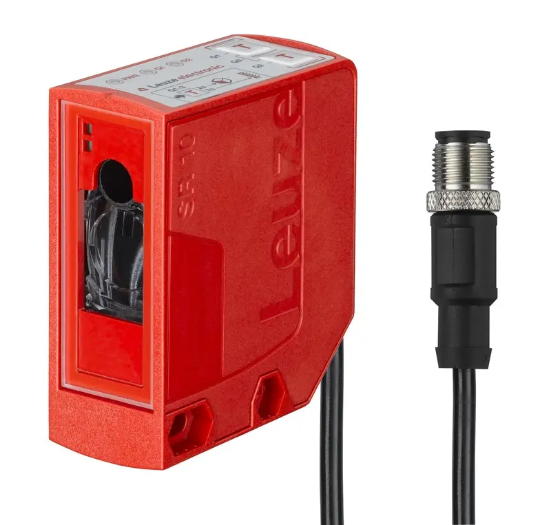 Produktfoto 1 von Leuze Electronic HT10L1.3/L69,200-M12, Taster Hintergrundausblendung