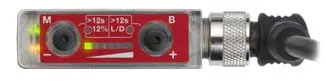 Produktfoto 1 von Leuze Electronic KRT18BM.HT5/L6T-M12, Kontrasttaster