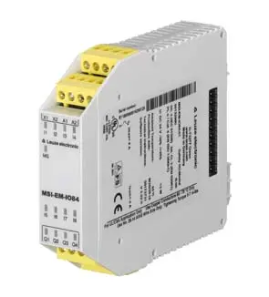 Produktfoto 1 von Leuze Electronic MSI-EM-IO84-03, Sicheres I/O-Modul