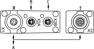 Produktfoto 1 von Leuze Electronic CML720i-R05-1440.R/PN-M12, Lichtvorhang Empfänger