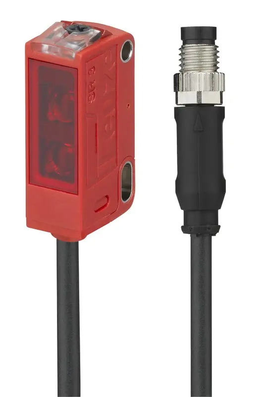 Produktfoto 1 von Leuze Electronic HT3CI/2N-200-M8, Taster Hintergrundausblendung