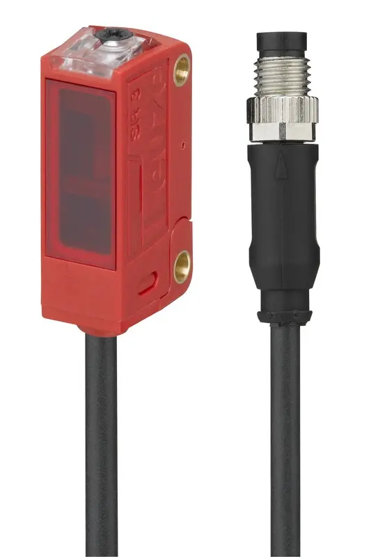 Produktfoto 1 von Leuze Electronic HT3CL2.B/4P-200-M8, Taster Hintergrundausblendung