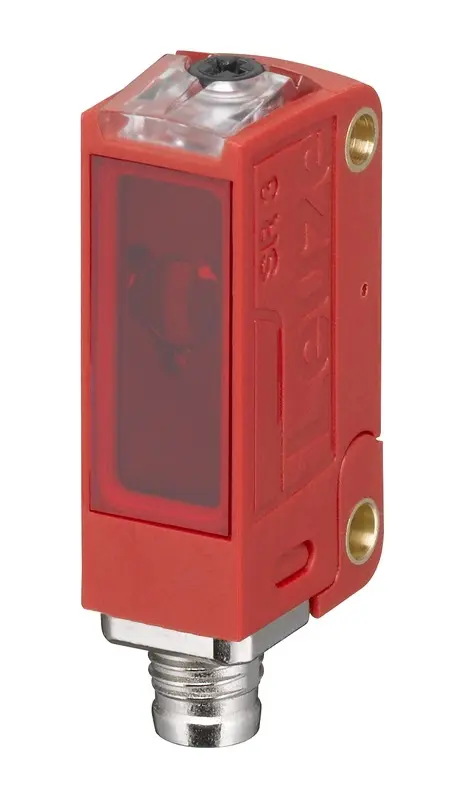 Produktfoto 1 von Leuze Electronic PRK3C.BA3/4P-M8, Reflex-Lichtschranke polarisiert