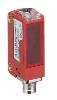 Produktfoto 1 von Leuze Electronic PRK3CL1.BTT3/4P-M8, Reflex-Lichtschranke polarisiert